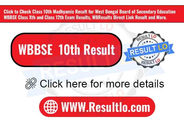 WBBSE Class 10th Results 2023