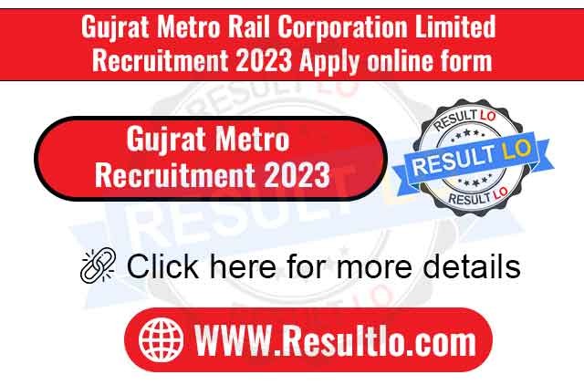 Gujrat Metro Recruitment 2023