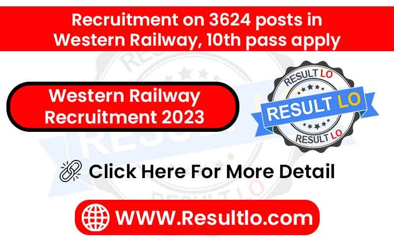 Western Railway Recruitment 2023